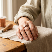 Copper Peat Ring