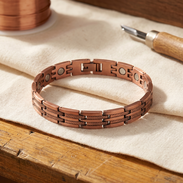 Pike Men's Copper Cuff Bracelet