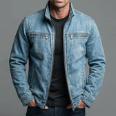 Marcos | Vintage Cotton Jacket with Zip