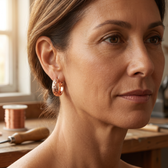 Copper Dew Earrings