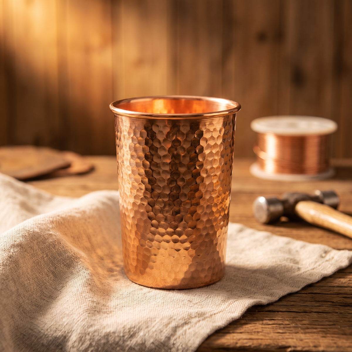 Authentic Copper Drinking Cup