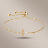 Beloved Adjustable Bracelet in Gold and Silver