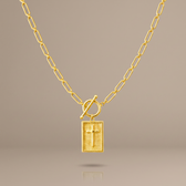 Charm Cross Necklace
