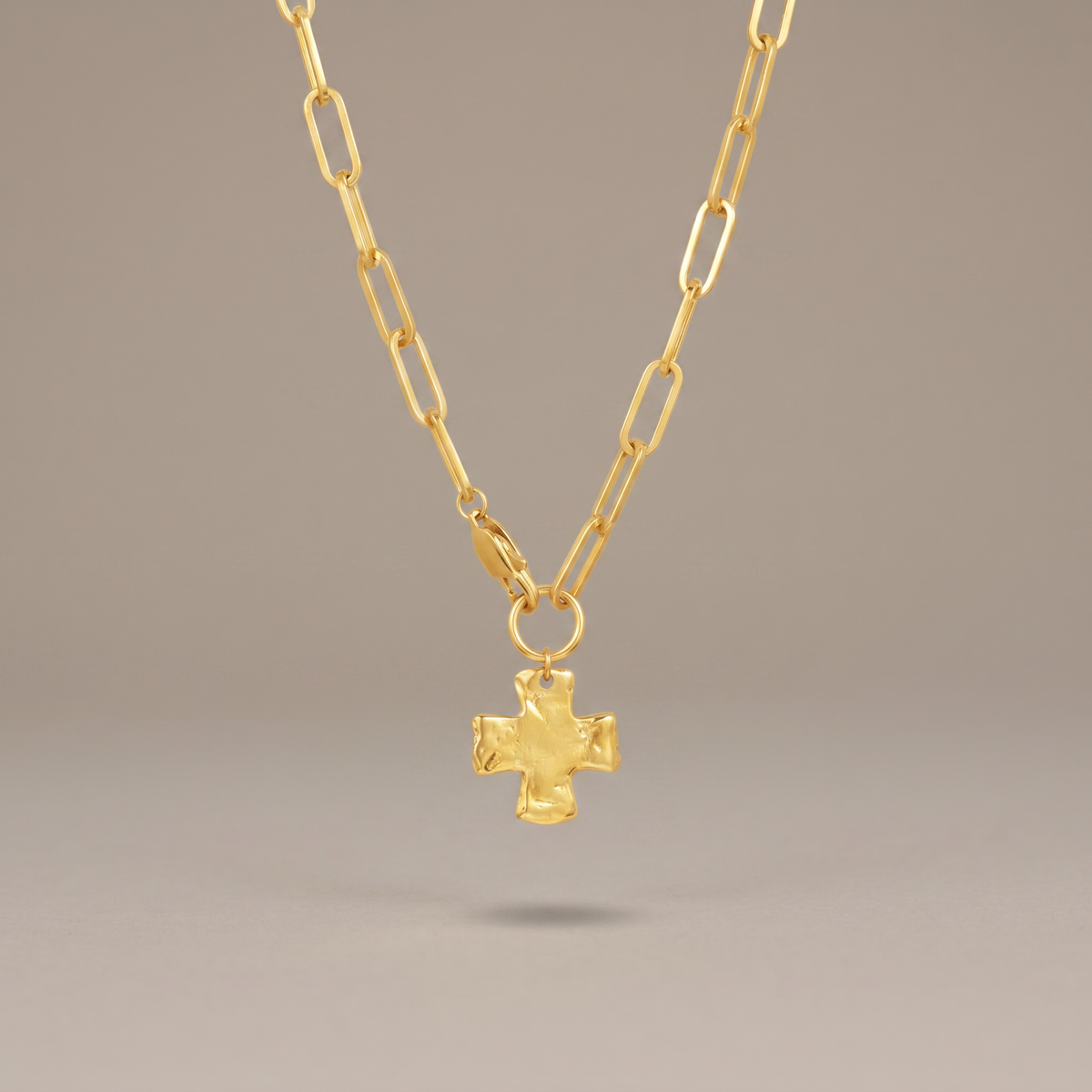 Chunky Cross Necklace
