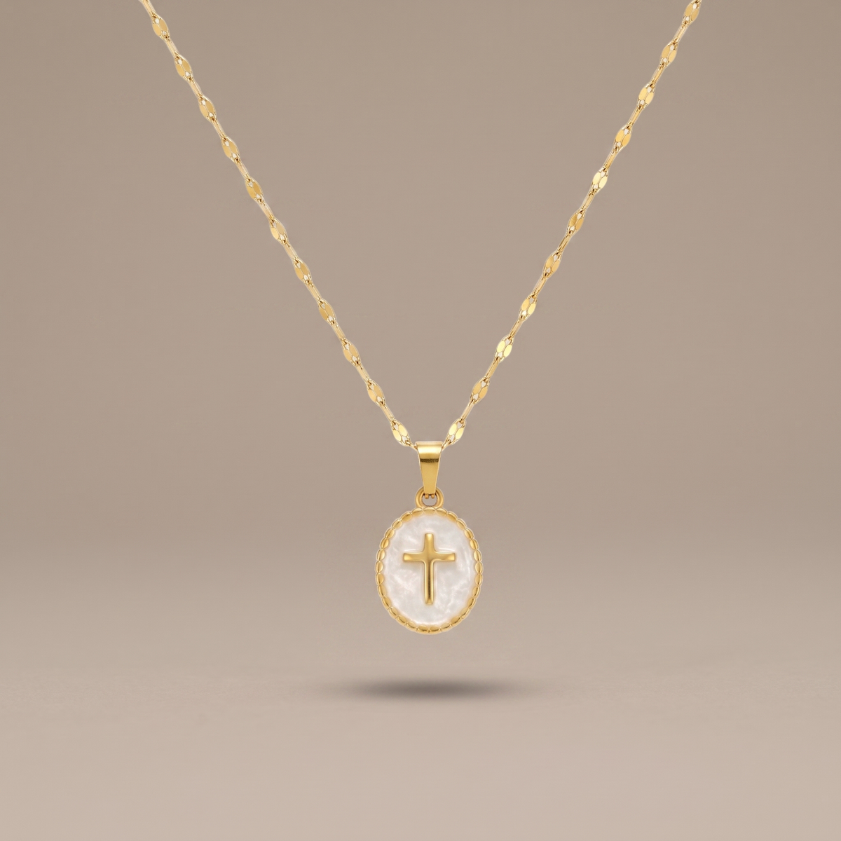 Pastel Cross Necklace