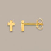 Slat Cross Earrings