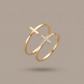 The Grace in Balance Ring 2-Piece-Set