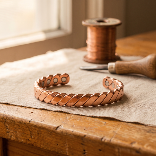 Moss Copper Bracelet