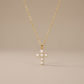 Halo Pearl Necklace