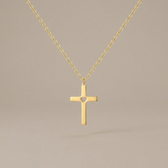 Heart Cross Necklace