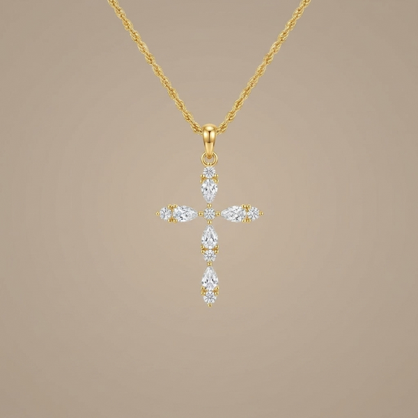 Reign Cross Necklace