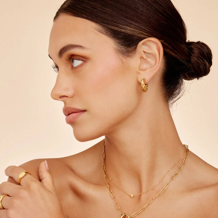 Chunky Twist Earrings